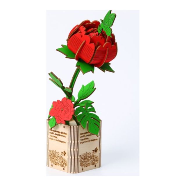 Wooden flowers