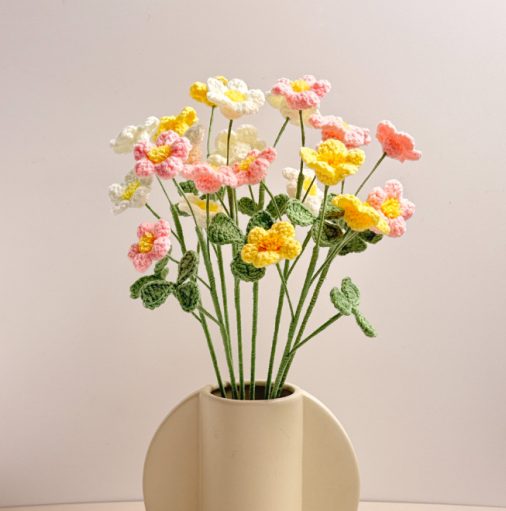 Handmade cotton flowers